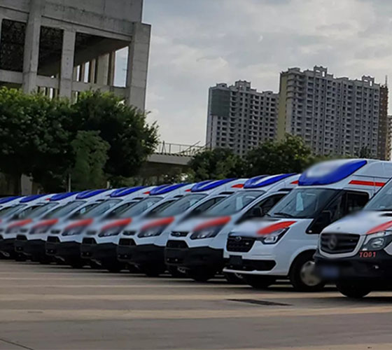 柞水县服务车队展示